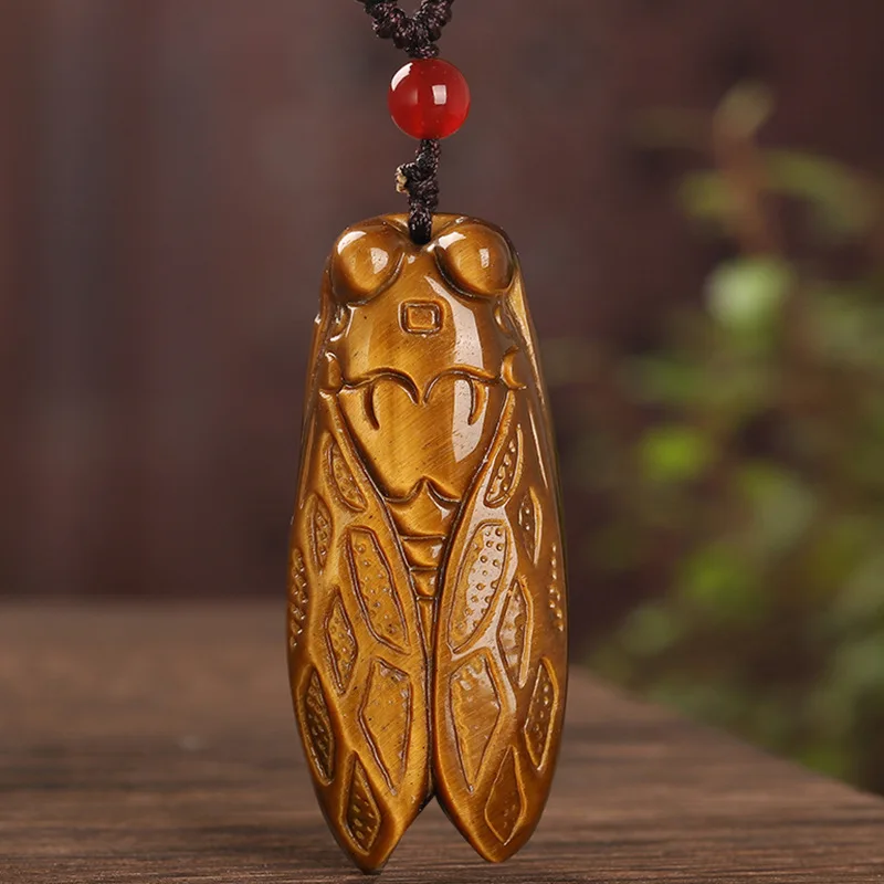 Желтый кулон из нефрита, тигровый глаз, камень, цикада, подвесной орнамент
Желтый кулон из нефрита, тигровый глаз, камень, цикада, подвесной орнамент