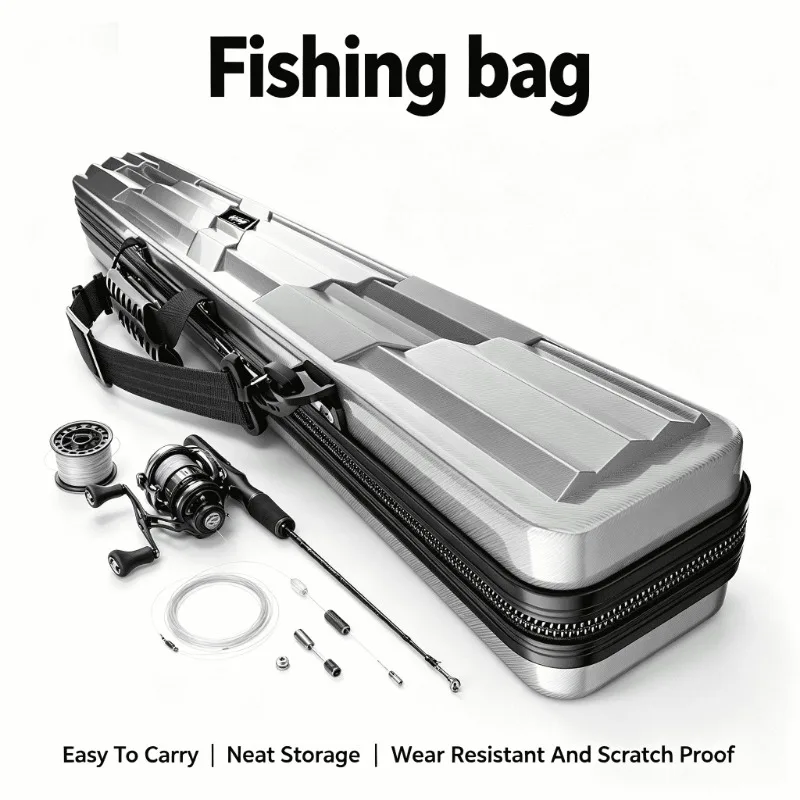 Rod Holder Fishing Gear Large Capacity Fishing Rod Case Hard Shell Fishing Bag Scratch Resistant Wear Resistant Fishing Rod Bag
Rod Holder Fishing Gear Large Capacity Fishing Rod Case Hard Shell Fishing Bag Scratch Resistant Wear Resistant Fishing Rod Bag