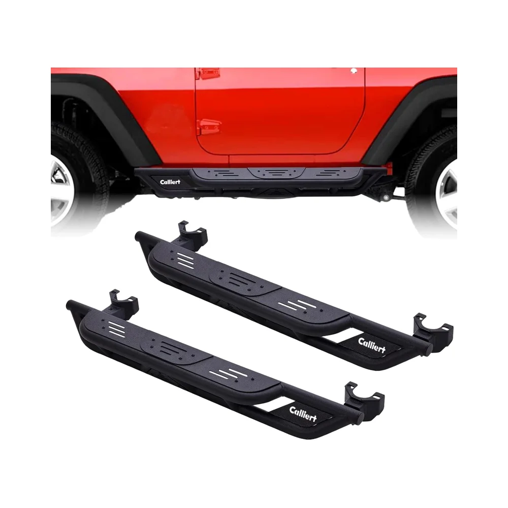Side Steps for 07-18 Jeep Wrangler JK 2 Doors Body Parts Unique Style Bolt-On Steel Black Powder Coated Nerf Bar Running Boards
Side Steps for 07-18 Jeep Wrangler JK 2 Doors Body Parts Unique Style Bolt-On Steel Black Powder Coated Nerf Bar Running Boards