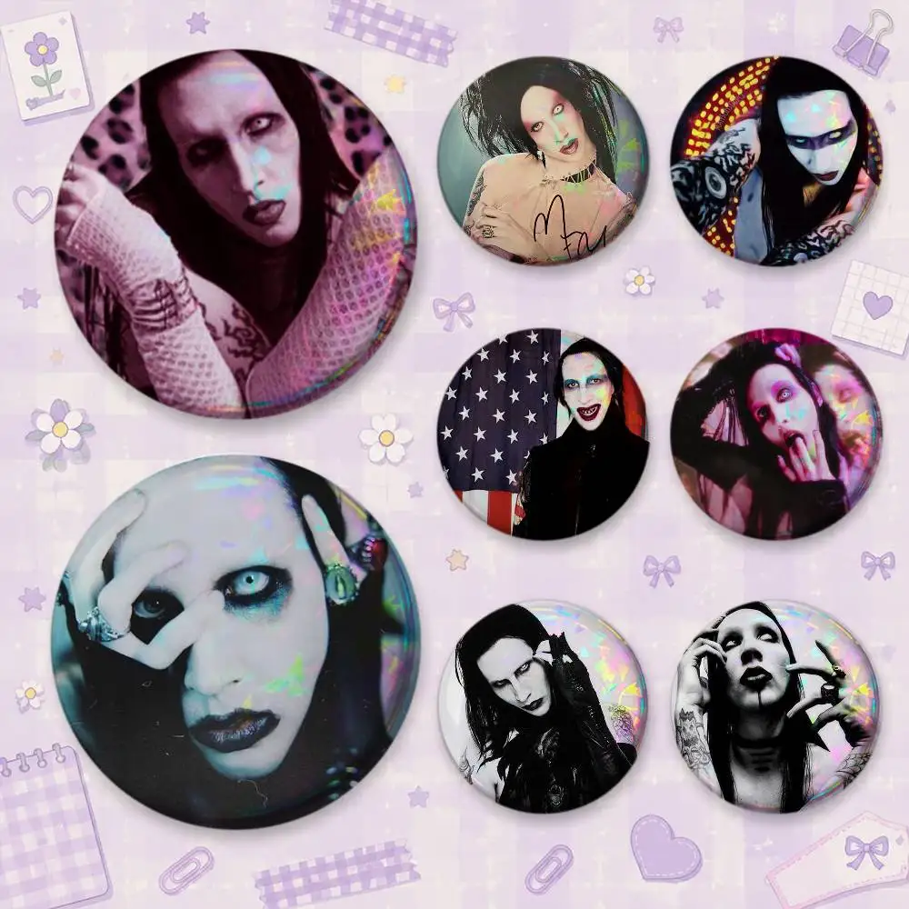M-Marilyn M-Manson Brooches Cartoon Badge Pins Backpack Hat Accessories Friend Gift
M-Marilyn M-Manson Brooches Cartoon Badge Pins Backpack Hat Accessories Friend Gift