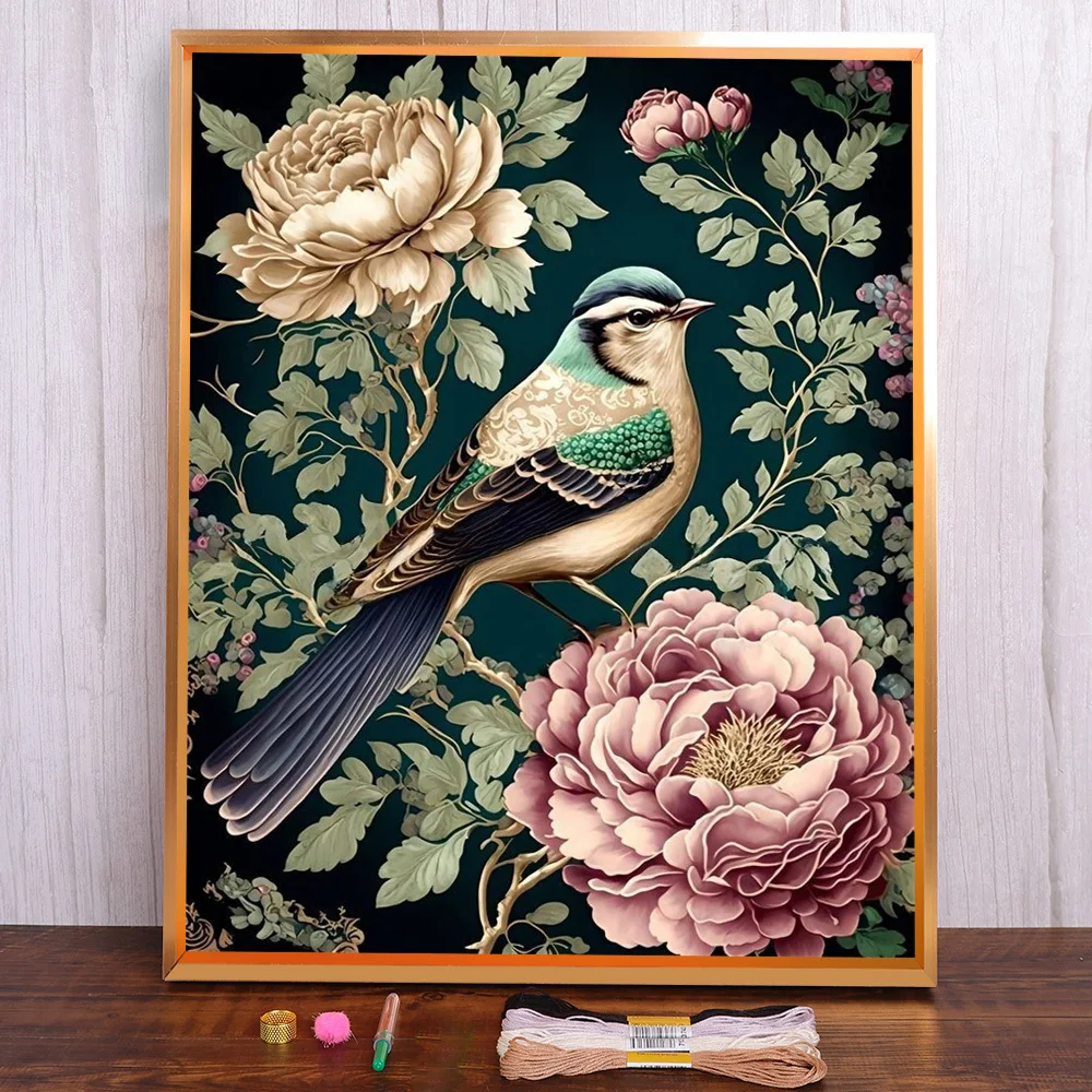 Scenery Bird Flower Cross Stitch Set DIY Embroidery Knitting Handiwork Handicraft Painting For Adults Home Decor Promotions
Scenery Bird Flower Cross Stitch Set DIY Embroidery Knitting Handiwork Handicraft Painting For Adults Home Decor Promotions