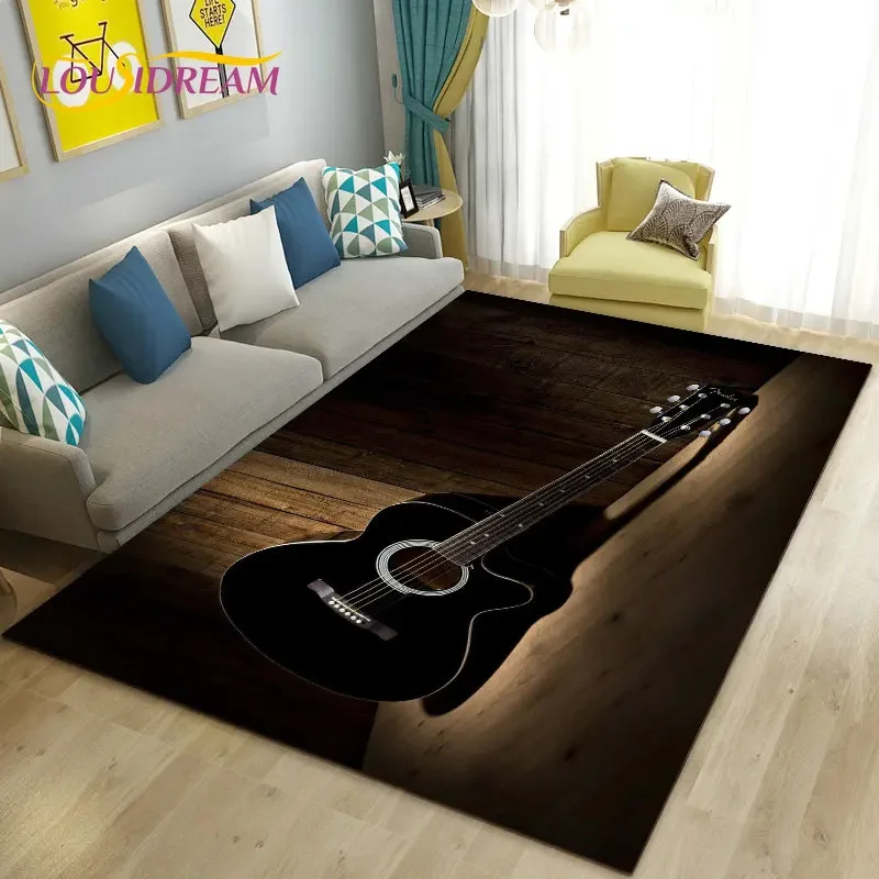 Большой коврик для классической гитары, электрогитары, ковер для гостиной, спальни, дивана, коврик для украшения, нескользящий напольный коврик
Большой коврик для классической гитары, электрогитары, ковер для гостиной, спальни, дивана, коврик для украшения, нескользящий напольный коврик