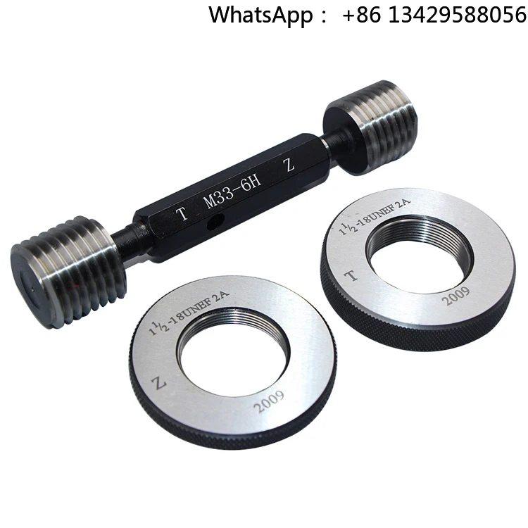 Metric Thread Plug Gauge Standard Tolerances 6H Go Nogo 6g Ring Gauge
Metric Thread Plug Gauge Standard Tolerances 6H Go Nogo 6g Ring Gauge