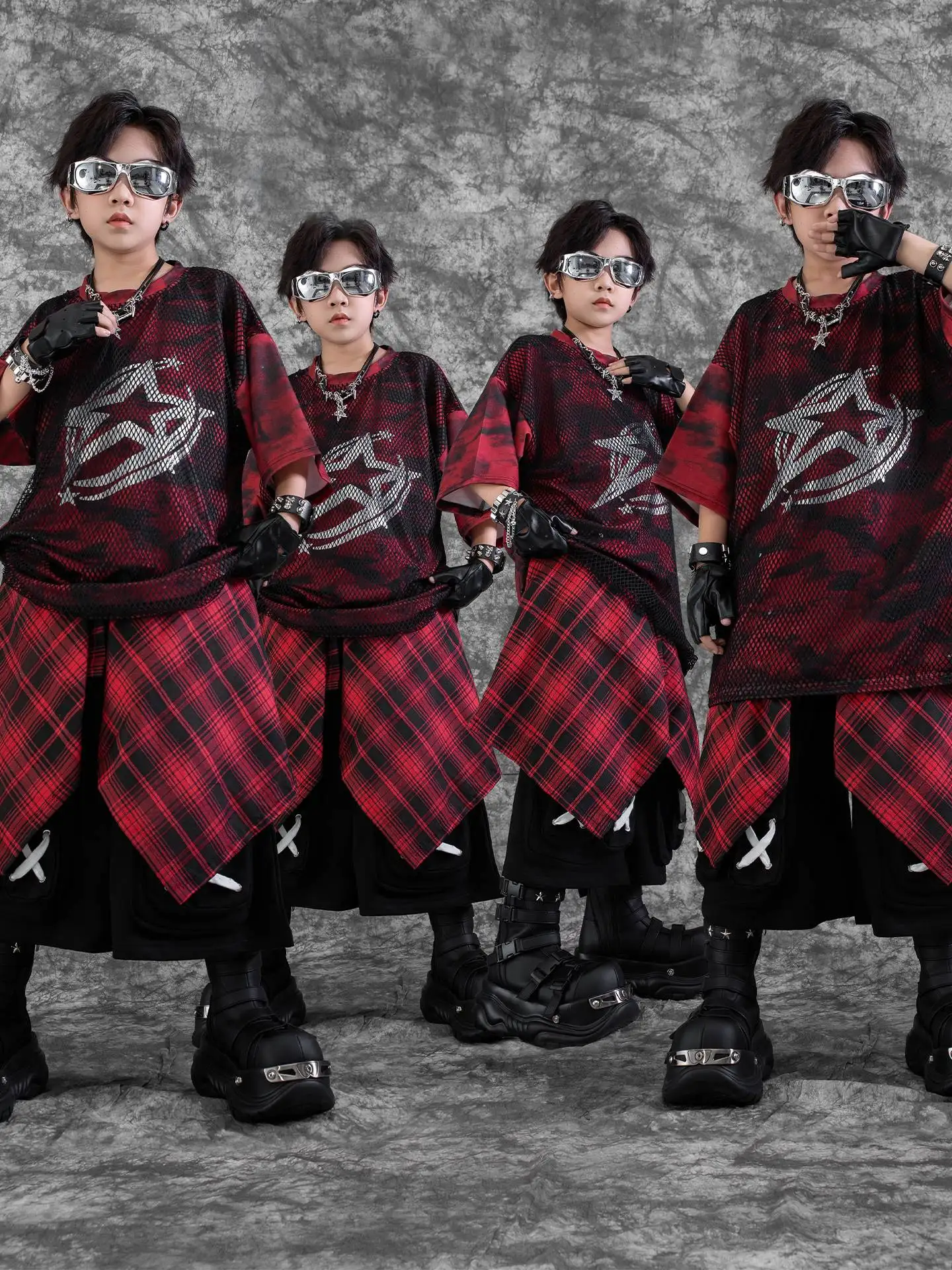 Boys Hip Hop Dance Clothing Short Sleeves Baggy T Shirt Pants Summer Street Wear Girls Drum Jazz Dance Performance Suit BL16573
Boys Hip Hop Dance Clothing Short Sleeves Baggy T Shirt Pants Summer Street Wear Girls Drum Jazz Dance Performance Suit BL16573