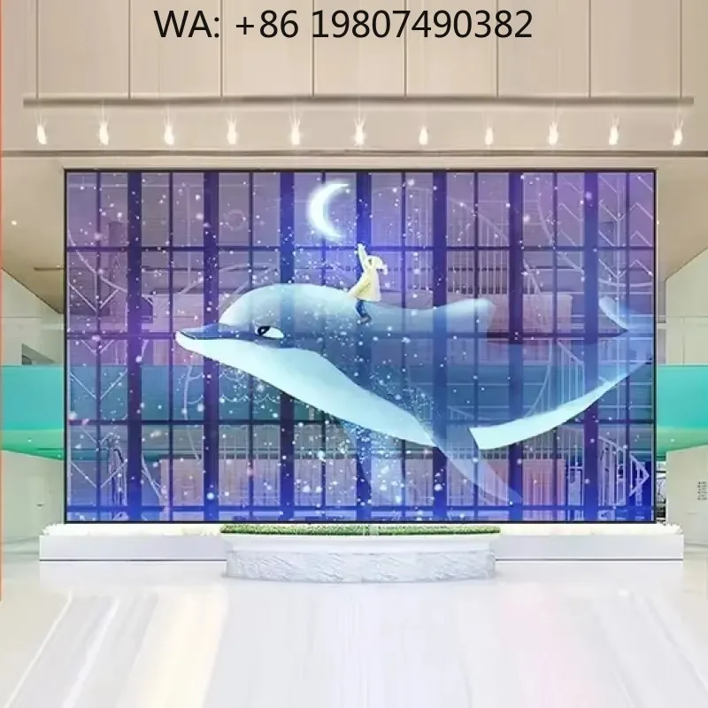 High Definition Front Emission Transparent LED Sign, Excellent Visual Effect for Modern Building Commercial Advertising
High Definition Front Emission Transparent LED Sign, Excellent Visual Effect for Modern Building Commercial Advertising