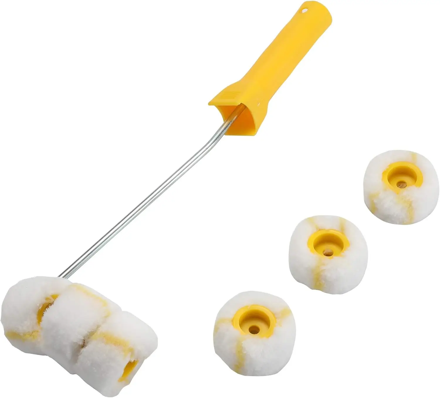 Pipe Paint Roller with Frame for 1 1/4-2 1/4 Inch Pipes and Curved Surfaces
Pipe Paint Roller with Frame for 1 1/4-2 1/4 Inch Pipes and Curved Surfaces