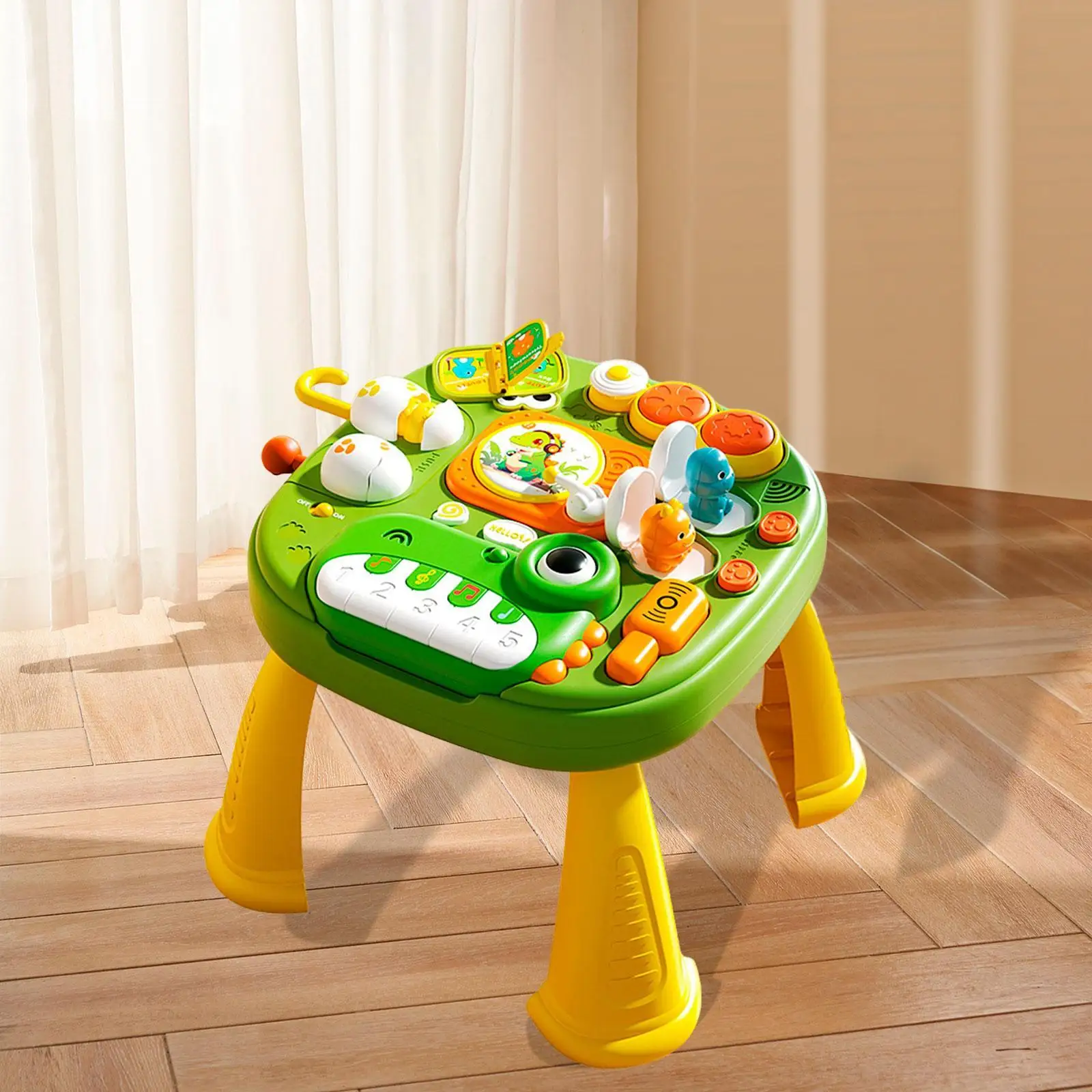 Early Education Game Table Cute Activity Center Learning Instruments Interactive Musical Learning Table for Gifts Children Girls
Early Education Game Table Cute Activity Center Learning Instruments Interactive Musical Learning Table for Gifts Children Girls