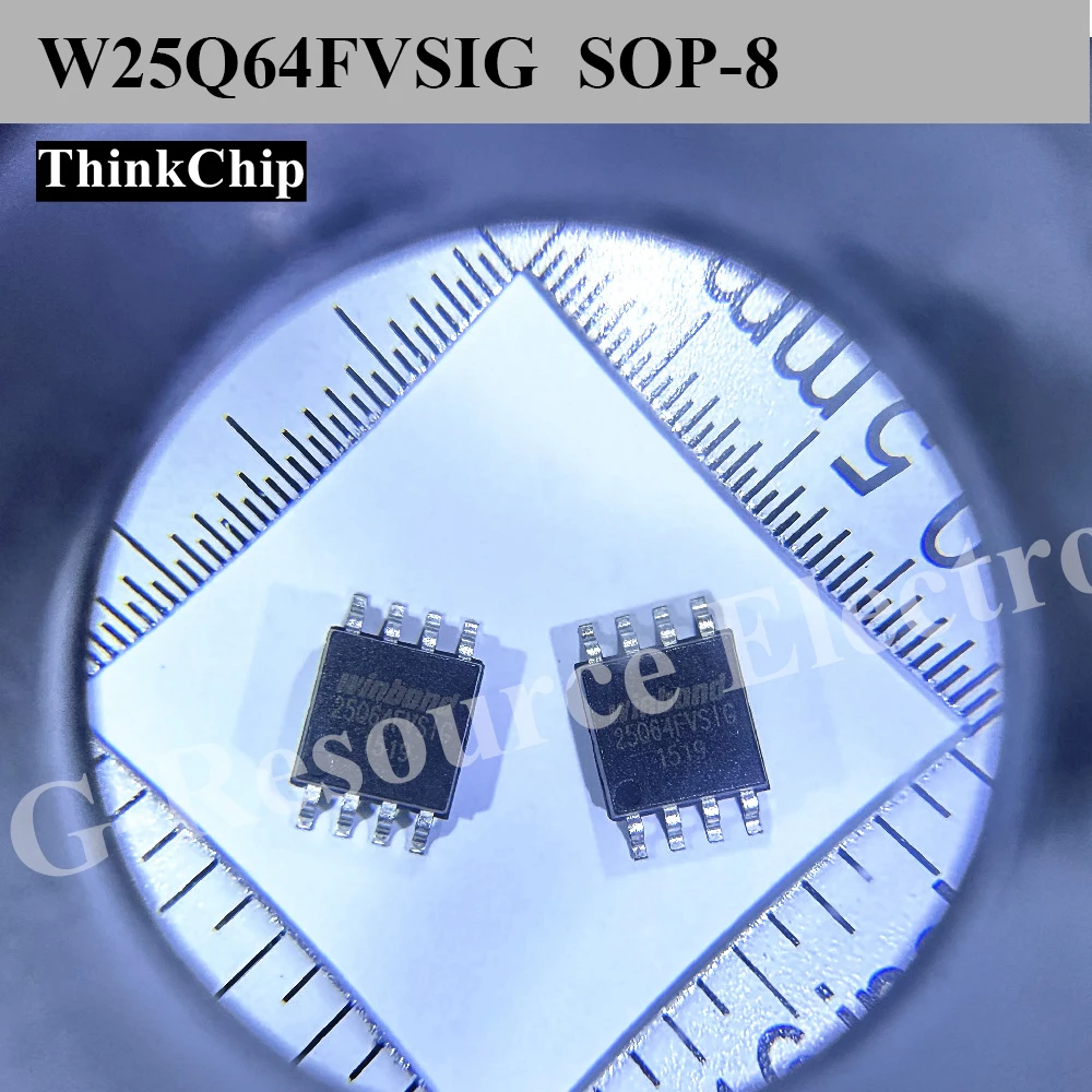 (10pcs) W25Q64FVSIG (Marking 25Q64FVSIG) SOP-8 64Mb SPI Flash W25Q64
(10pcs) W25Q64FVSIG (Marking 25Q64FVSIG) SOP-8 64Mb SPI Flash W25Q64