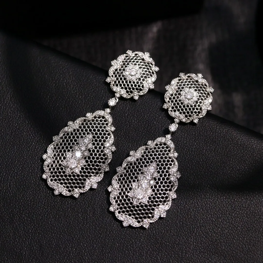 Fine Jewelry Solid 925 Sterling Silver Natural Zircons Gemstones Earrings for Women Fine Presents
Fine Jewelry Solid 925 Sterling Silver Natural Zircons Gemstones Earrings for Women Fine Presents