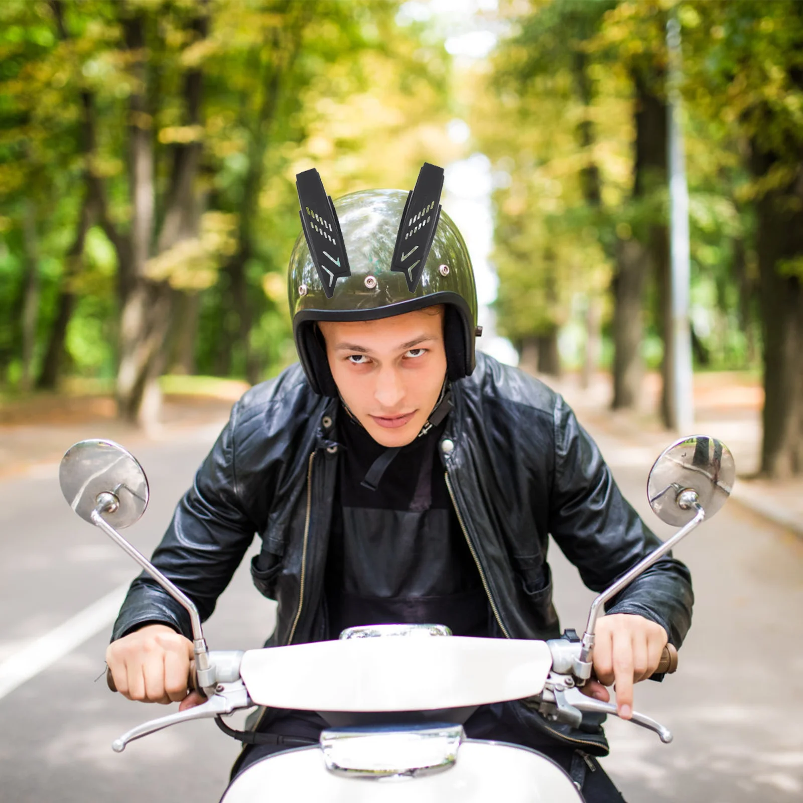 2 Pcs Motorcycle Horns Decorative ABS Material Creative Tiny Stylish Personalized nament For Helmets Unisex Versatile
2 Pcs Motorcycle Horns Decorative ABS Material Creative Tiny Stylish Personalized nament For Helmets Unisex Versatile