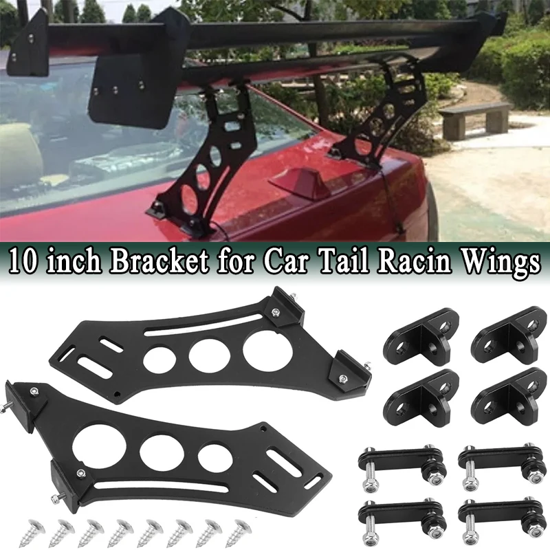10inch Universal Car Rear Wing Trunk Racing Tail Spoiler Legs Mount Brackets CNC Aluminum Alloy Car Spoiler Stand Accessories
10inch Universal Car Rear Wing Trunk Racing Tail Spoiler Legs Mount Brackets CNC Aluminum Alloy Car Spoiler Stand Accessories