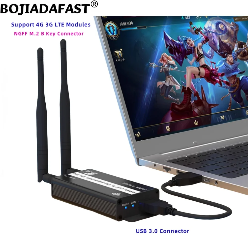 USB 3.0 Connector to NGFF M.2 Key-B Adapter 1 SIM Card Holder 2 Antennas For 3G 4G LTE Modem Modules
USB 3.0 Connector to NGFF M.2 Key-B Adapter 1 SIM Card Holder 2 Antennas For 3G 4G LTE Modem Modules