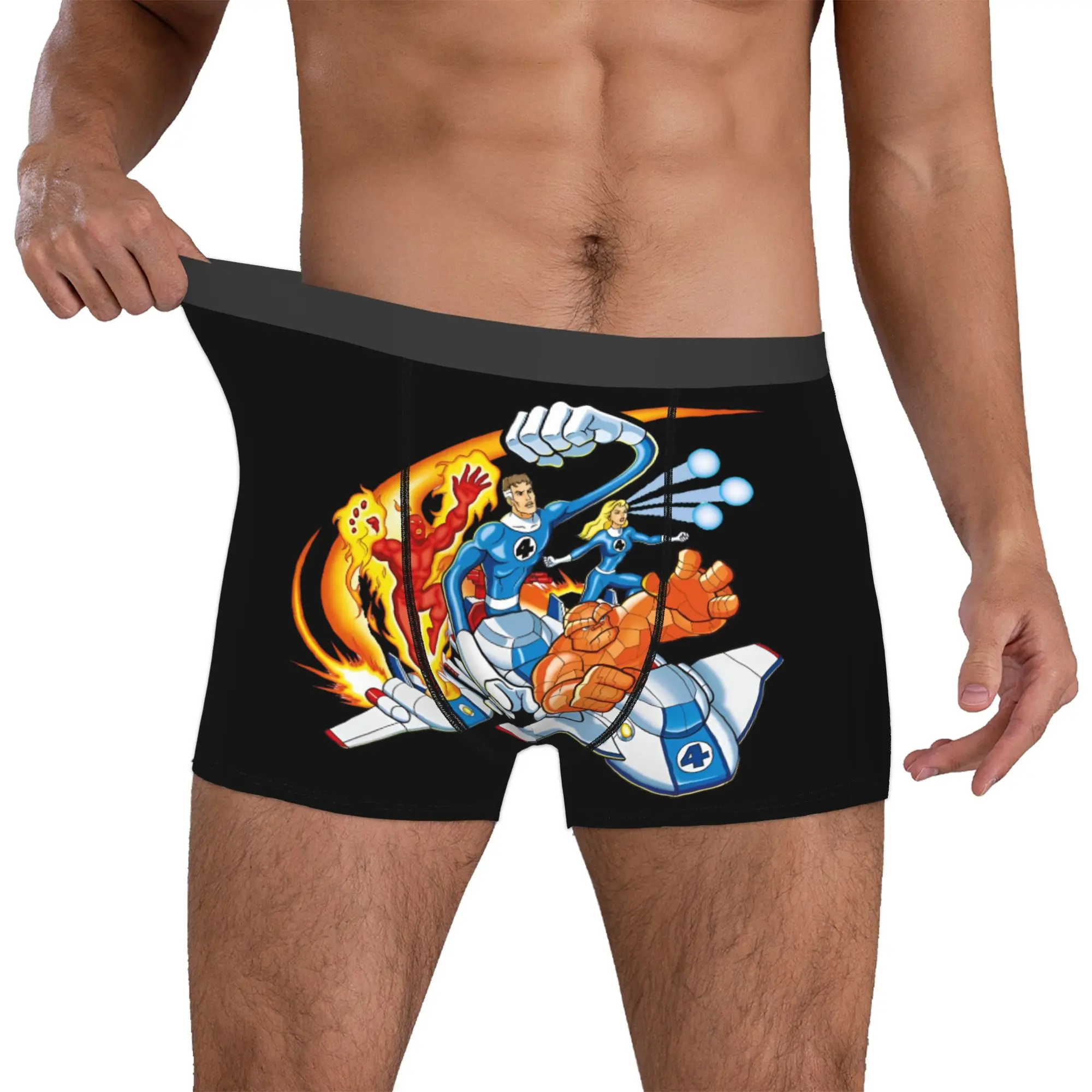 Customized Novelty F-Fantastic Four Boxers Shorts Panties Male Underpants Comfortable Briefs Underwear
Customized Novelty F-Fantastic Four Boxers Shorts Panties Male Underpants Comfortable Briefs Underwear