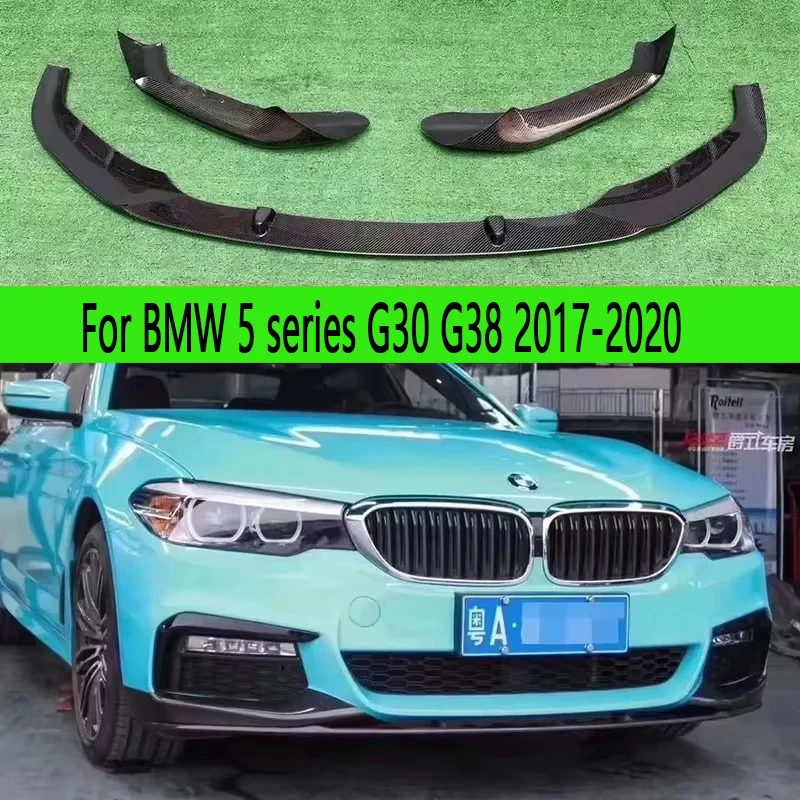 For BMW 5 series G30 G38 2017-2020 Carbon Fiber Front lip Car Front Bumper Diverter Spoiler Diffuser Front lip chin body kit
For BMW 5 series G30 G38 2017-2020 Carbon Fiber Front lip Car Front Bumper Diverter Spoiler Diffuser Front lip chin body kit