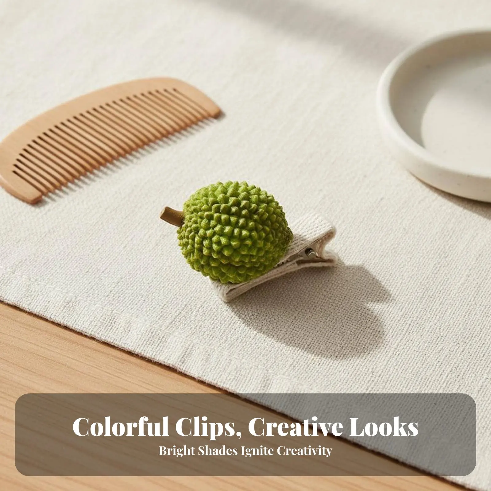 Fruit Hair Hairpin Sweet Design Simulation Fruit Hairpin Textile Wrapped Jaw Hairpin Versatile Cute Hair Barrette Colorful
Fruit Hair Hairpin Sweet Design Simulation Fruit Hairpin Textile Wrapped Jaw Hairpin Versatile Cute Hair Barrette Colorful
