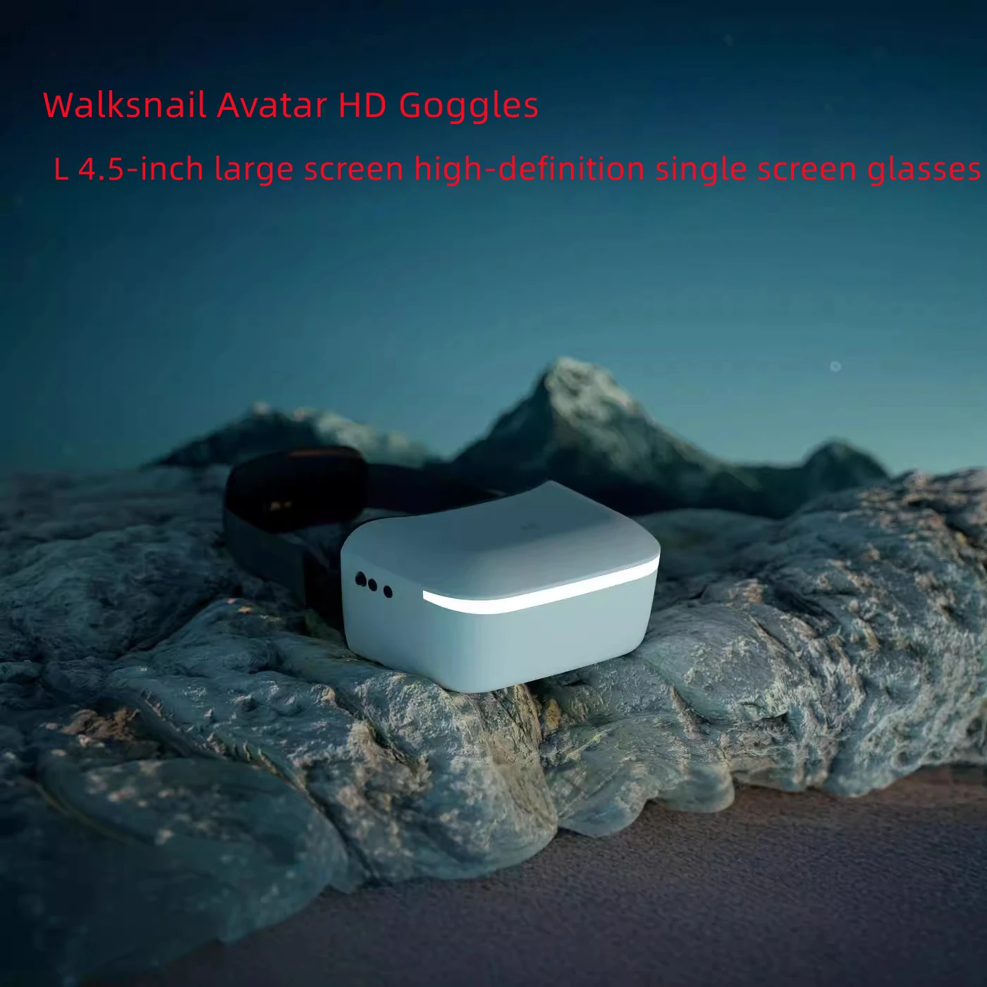Walksnail Avatar HD Goggles L 4.5-inch screen 5.8G head chasing FPV video glasses suitable for Walksnail Avatar HD Goggles
Walksnail Avatar HD Goggles L 4.5-inch screen 5.8G head chasing FPV video glasses suitable for Walksnail Avatar HD Goggles