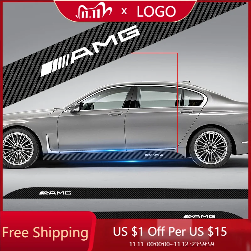 Car Waist Side Skirt Decoration Stickers Carbon Fiber Car Stickers For Mercedes Benz GLC GLA CLA GL A B C Class W176 W246 W205
Car Waist Side Skirt Decoration Stickers Carbon Fiber Car Stickers For Mercedes Benz GLC GLA CLA GL A B C Class W176 W246 W205