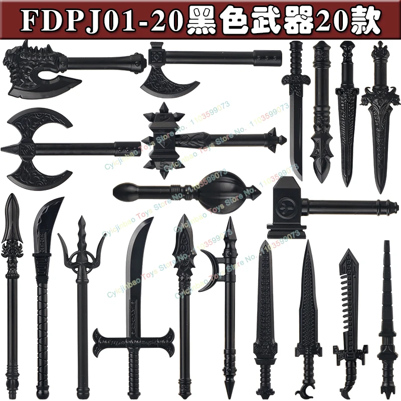 Military Cavalry Medieval Figures Weapons Building Blocks Accessories Hammer Axe Sword Halberd Modles Toys for Children Gifts
Military Cavalry Medieval Figures Weapons Building Blocks Accessories Hammer Axe Sword Halberd Modles Toys for Children Gifts