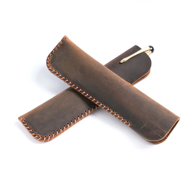 AIGUONIU Vintage Cowhide for Men Women Holder Pen Pouch Box for Men Women Pen Cover Boys Girls School Student Stationery
AIGUONIU Vintage Cowhide for Men Women Holder Pen Pouch Box for Men Women Pen Cover Boys Girls School Student Stationery