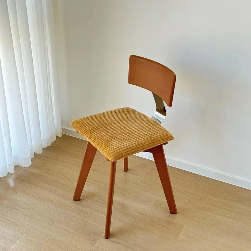 Nordic Luxury Dining Chairs Bedroom Relax Two Pieces Kitchen Dining Chair Hotel Italian Design Home Furniture Silla Comedor LLDC
Nordic Luxury Dining Chairs Bedroom Relax Two Pieces Kitchen Dining Chair Hotel Italian Design Home Furniture Silla Comedor LLDC
