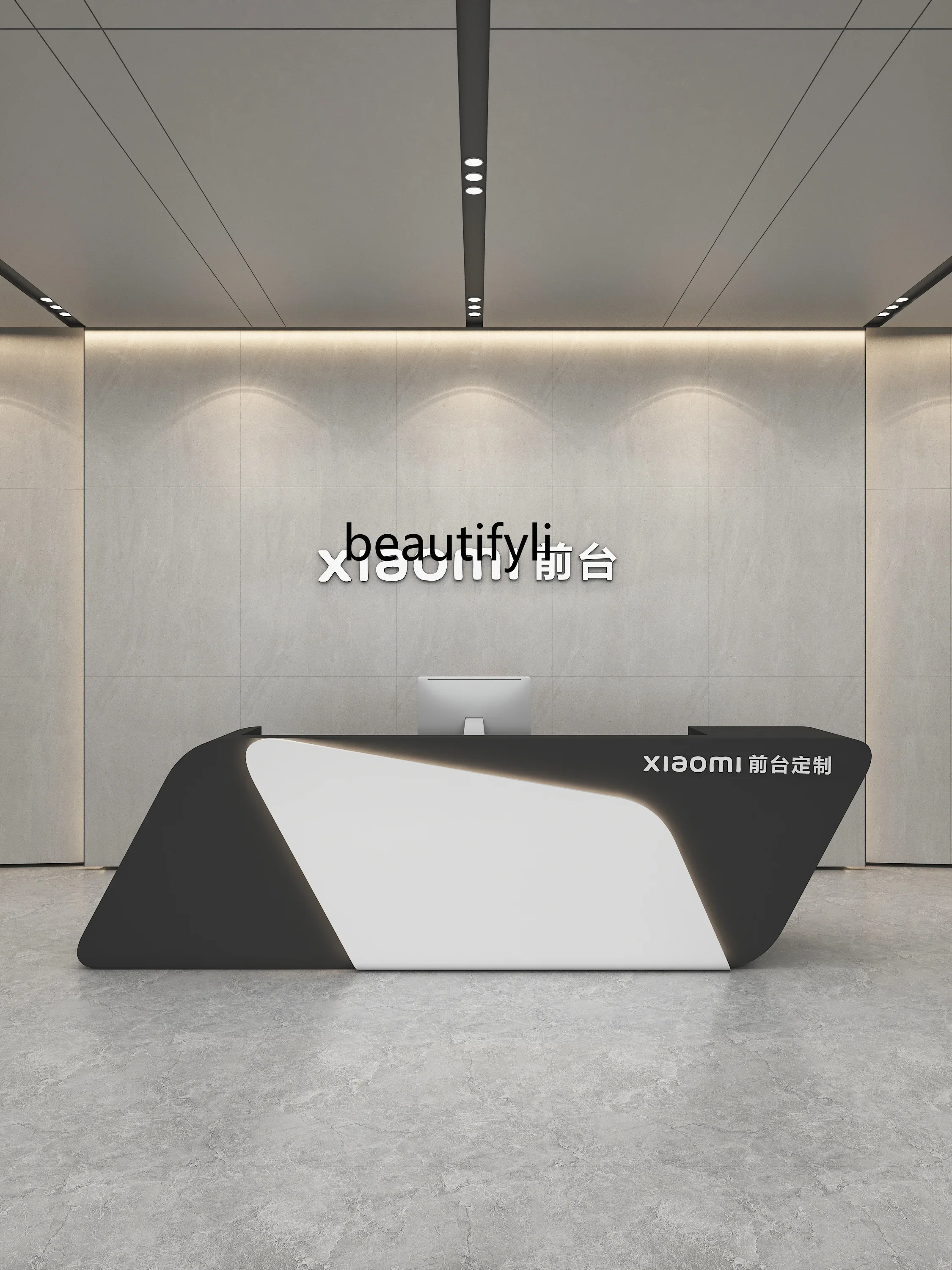 Modern simple company hotel lobby reception cabinet property paint bar table
Modern simple company hotel lobby reception cabinet property paint bar table