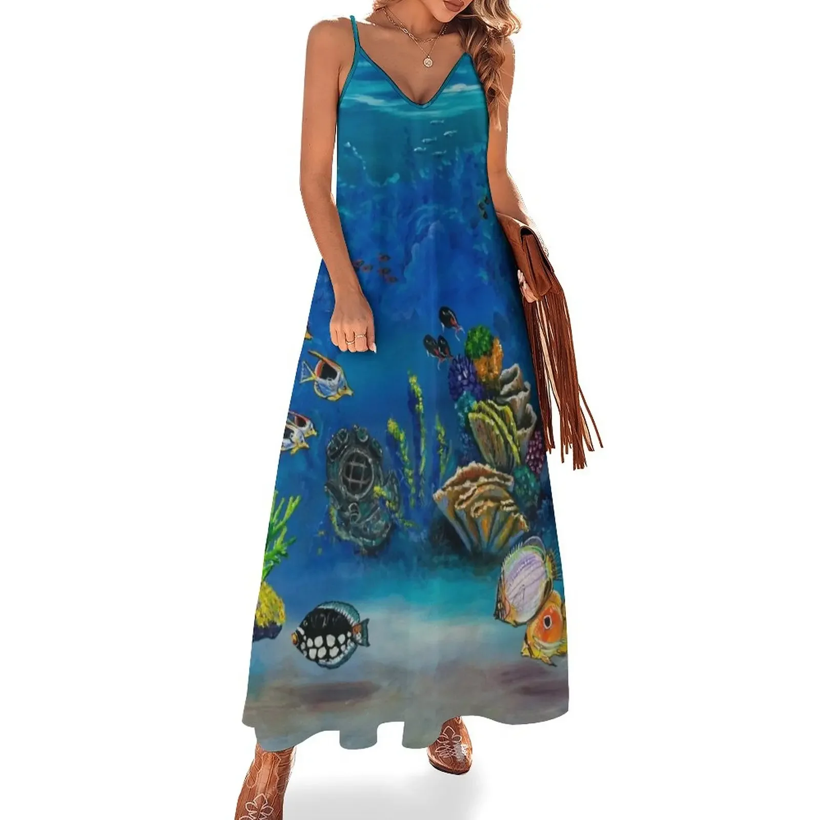 Coral Reef Sleeveless Dress dresses for women 2025 luxury designer party dresses for woman dresses summer
Coral Reef Sleeveless Dress dresses for women 2025 luxury designer party dresses for woman dresses summer