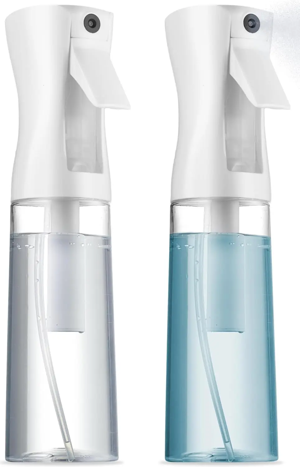 2 Pack Continuous Fine Mist Spray Bottles for Hair Styling, Cleaning, Salons - 6.8 OZ / 200 ML
2 Pack Continuous Fine Mist Spray Bottles for Hair Styling, Cleaning, Salons - 6.8 OZ / 200 ML