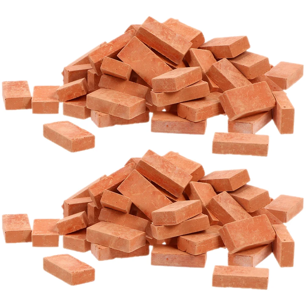 100 Pcs Building Blocks Micro Landscape Bricks Mini Dollhouse Accessories Ornament Miniature Wall
100 Pcs Building Blocks Micro Landscape Bricks Mini Dollhouse Accessories Ornament Miniature Wall