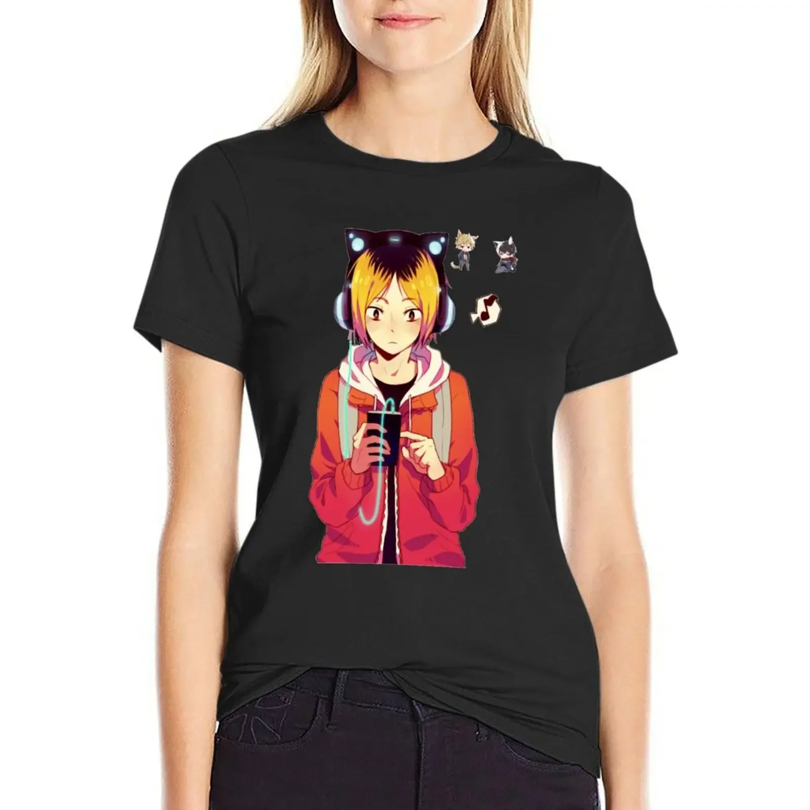 Kenma aesthetic funny T-Shirt anime clothes new edition tops sublime workout t shirts for Women
Kenma aesthetic funny T-Shirt anime clothes new edition tops sublime workout t shirts for Women