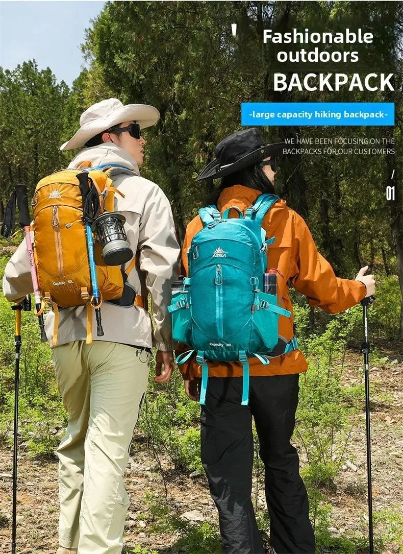 Рюкзак Azeira, альпинистский спортивный рюкзак на открытом воздухе, водоотталкивающий 30 л, легкий рюкзак большой вместимости, трансграничный
Рюкзак Azeira, альпинистский спортивный рюкзак на открытом воздухе, водоотталкивающий 30 л, легкий рюкзак большой вместимости, трансграничный