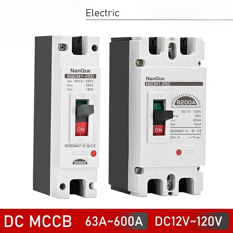 Circuit Breaker Battery Protector B-type MCCB PV Car Power Short Ciruit Cut Off
Circuit Breaker Battery Protector B-type MCCB PV Car Power Short Ciruit Cut Off