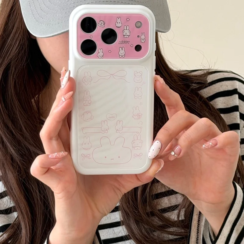 Fashion Cute Pink Line Miffy Rabbit Pattern Phone Case For iPhone 17 Pro 16 15 Pro Max Back Cover Shockproof Protective Cases 16
Fashion Cute Pink Line Miffy Rabbit Pattern Phone Case For iPhone 17 Pro 16 15 Pro Max Back Cover Shockproof Protective Cases 16