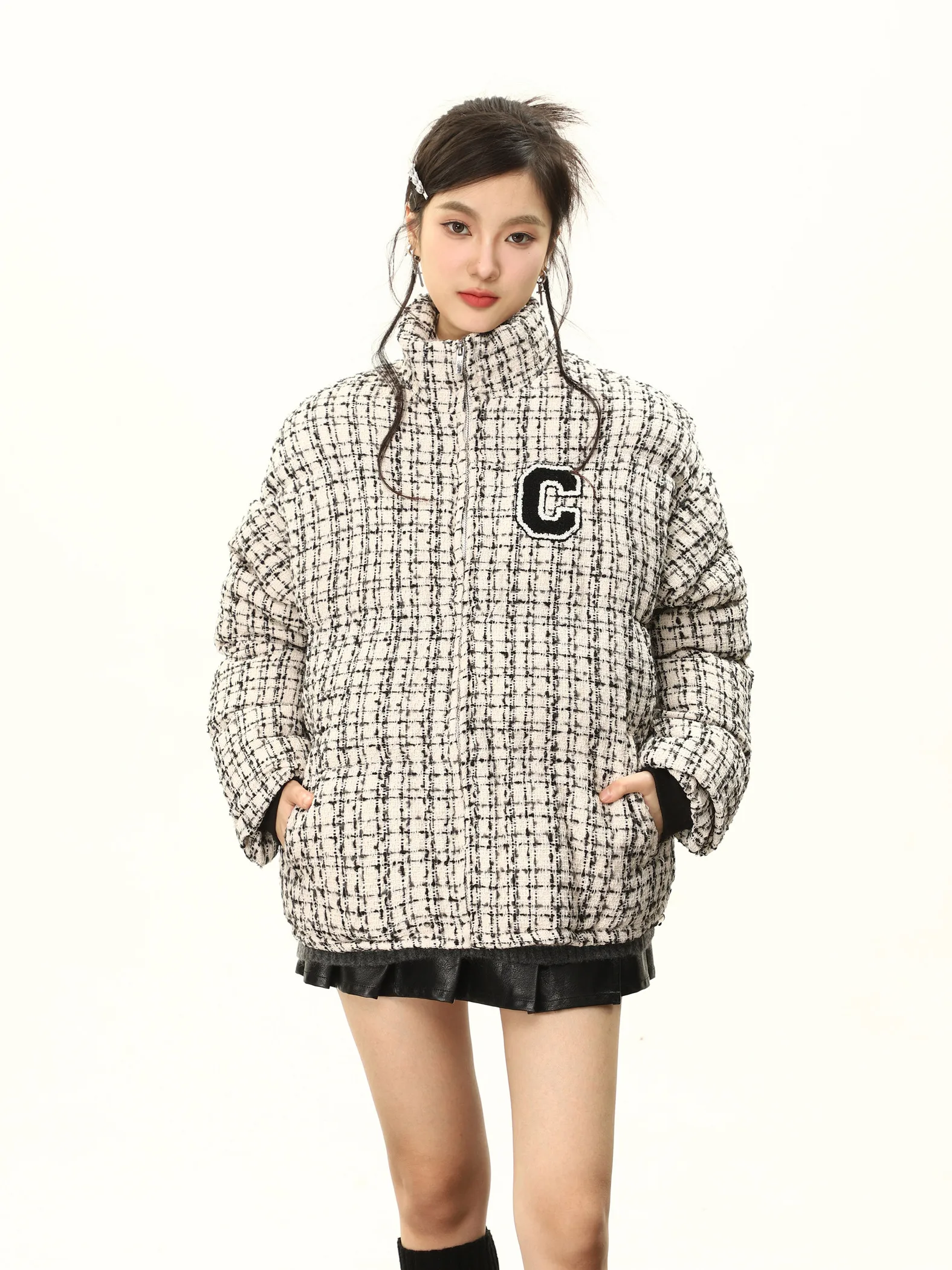 Women's Plaid Parka Jacket Overcoat Warm Long Sleeve Down Jackets Vintage Harajuku Korean Padded Jacket Winter 2000s 90s Clothes
Women's Plaid Parka Jacket Overcoat Warm Long Sleeve Down Jackets Vintage Harajuku Korean Padded Jacket Winter 2000s 90s Clothes