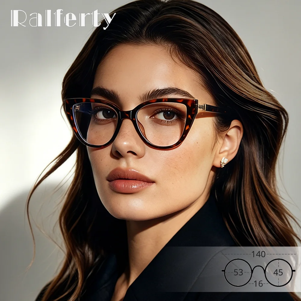 Ralferty Tortoiseshell Cat Eye Eyeglasses Frame Anti Blue Light TR90 Optical Glasses For Women Retro Chic Prescription Eyewear
Ralferty Tortoiseshell Cat Eye Eyeglasses Frame Anti Blue Light TR90 Optical Glasses For Women Retro Chic Prescription Eyewear