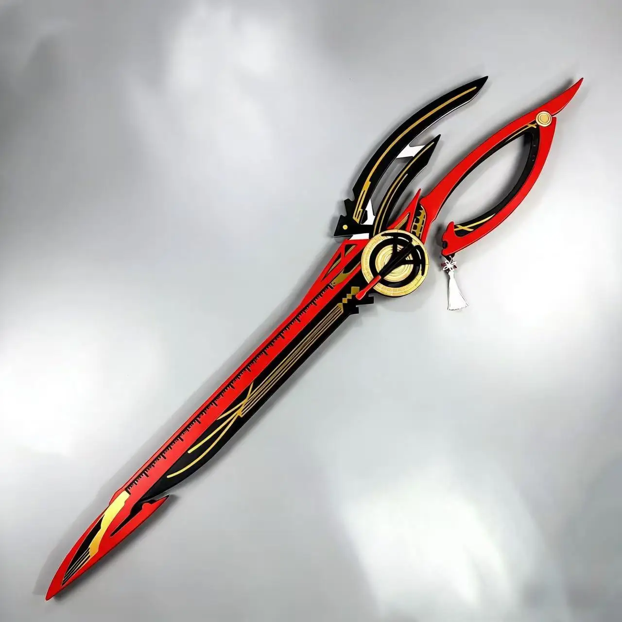 Game Wuthering Waves Qianxiao Cosplay Weapons Prop - Giant Scissors Sword, Handcrafted Wooden Replica for Cosplay & Collection
Game Wuthering Waves Qianxiao Cosplay Weapons Prop - Giant Scissors Sword, Handcrafted Wooden Replica for Cosplay & Collection