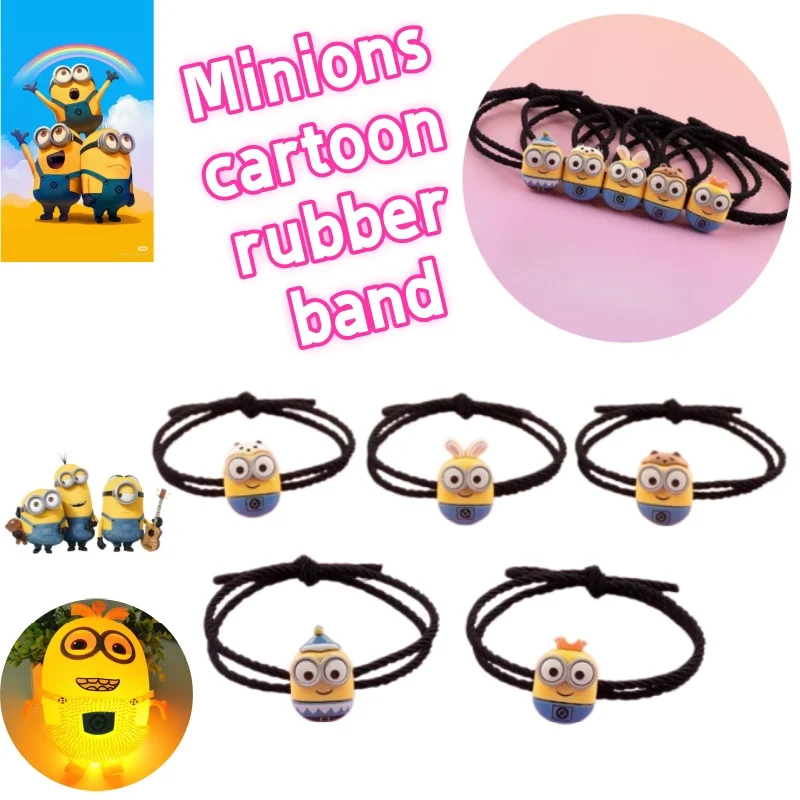 Cute Instagram Minions Hairstring Personality Q Cute Headstring Couple Girlfriend Girl Student Cartoon Durable Rubber Band
Cute Instagram Minions Hairstring Personality Q Cute Headstring Couple Girlfriend Girl Student Cartoon Durable Rubber Band