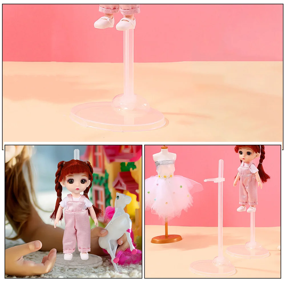 6Pcs Transparent Stand Clear Support Rack for Display Exhibition Holder Accessories for Action Figures Creative Portable
6Pcs Transparent Stand Clear Support Rack for Display Exhibition Holder Accessories for Action Figures Creative Portable