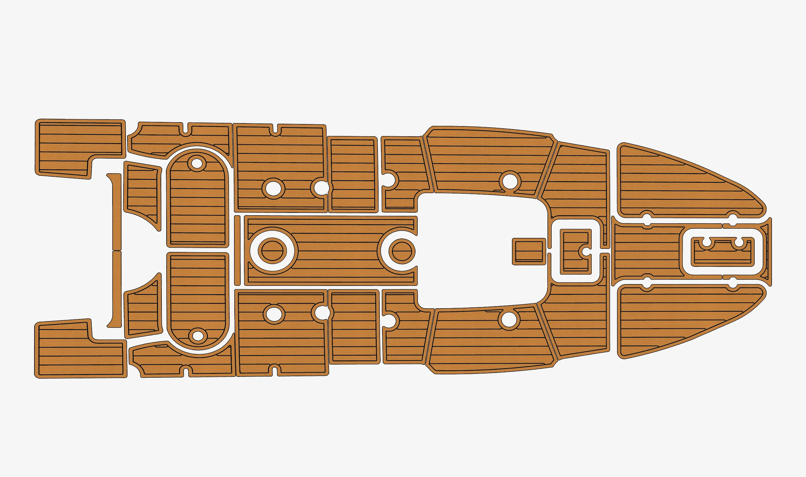 1994-1996 Aquasport 225 1/4" 6mm EVA foam Non-Slip PVC Teak Decking marine Mat aqua gatorstep carpet Marine Floor
1994-1996 Aquasport 225 1/4" 6mm EVA foam Non-Slip PVC Teak Decking marine Mat aqua gatorstep carpet Marine Floor
