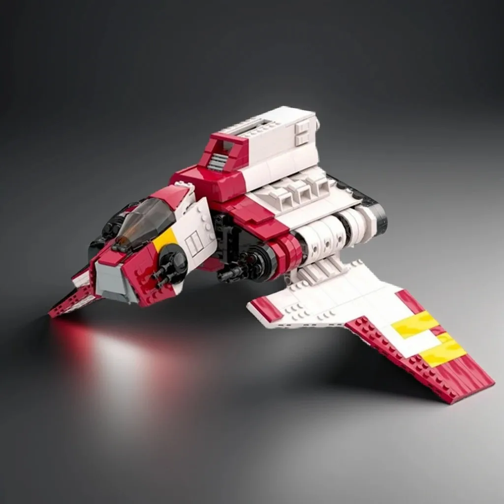 803pcs MOC Nu Class Attack Shuttle Space Battle Galaxy SciFi Model Building Blocks Castle Adventure Technical Street Toy Gift
803pcs MOC Nu Class Attack Shuttle Space Battle Galaxy SciFi Model Building Blocks Castle Adventure Technical Street Toy Gift