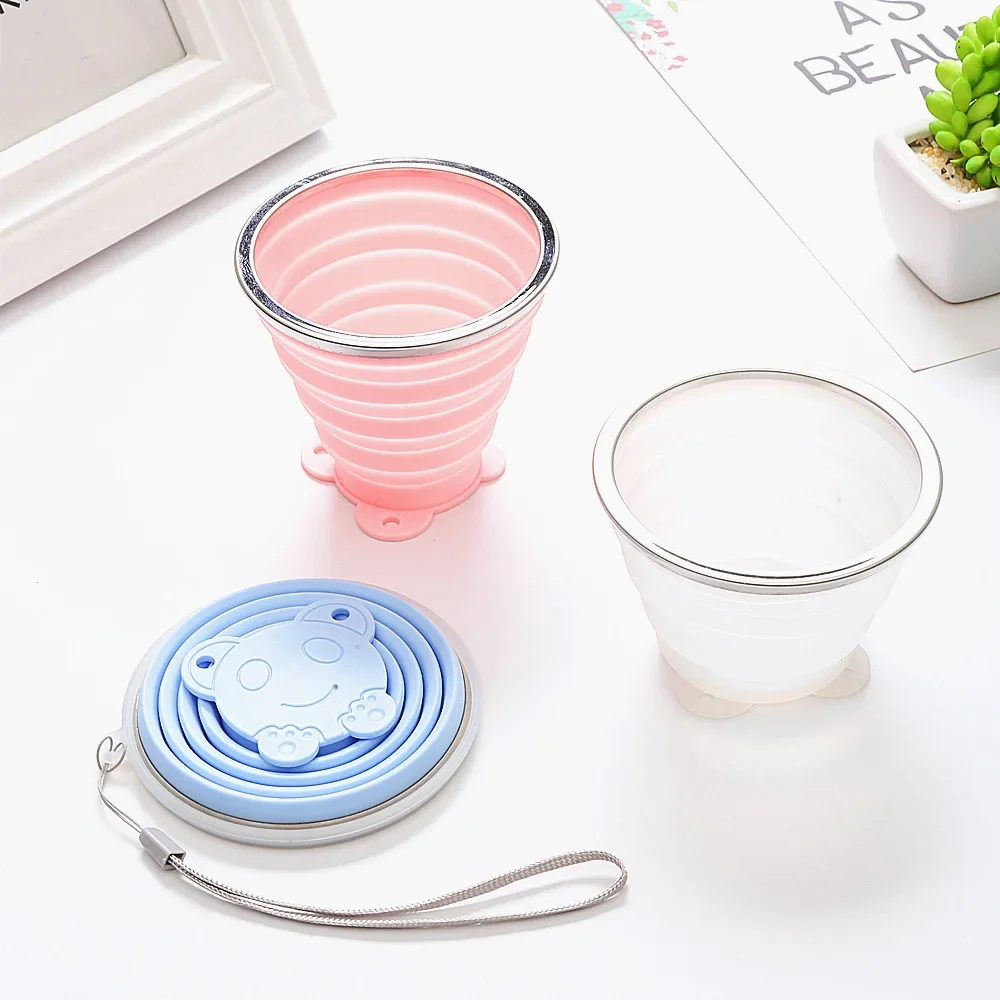 Folding Cup Foldable Collapsible Telescopic Silicone Water Bottle Outdoor Travel Children Cups Teacups Ware Jug Drink Water
Folding Cup Foldable Collapsible Telescopic Silicone Water Bottle Outdoor Travel Children Cups Teacups Ware Jug Drink Water