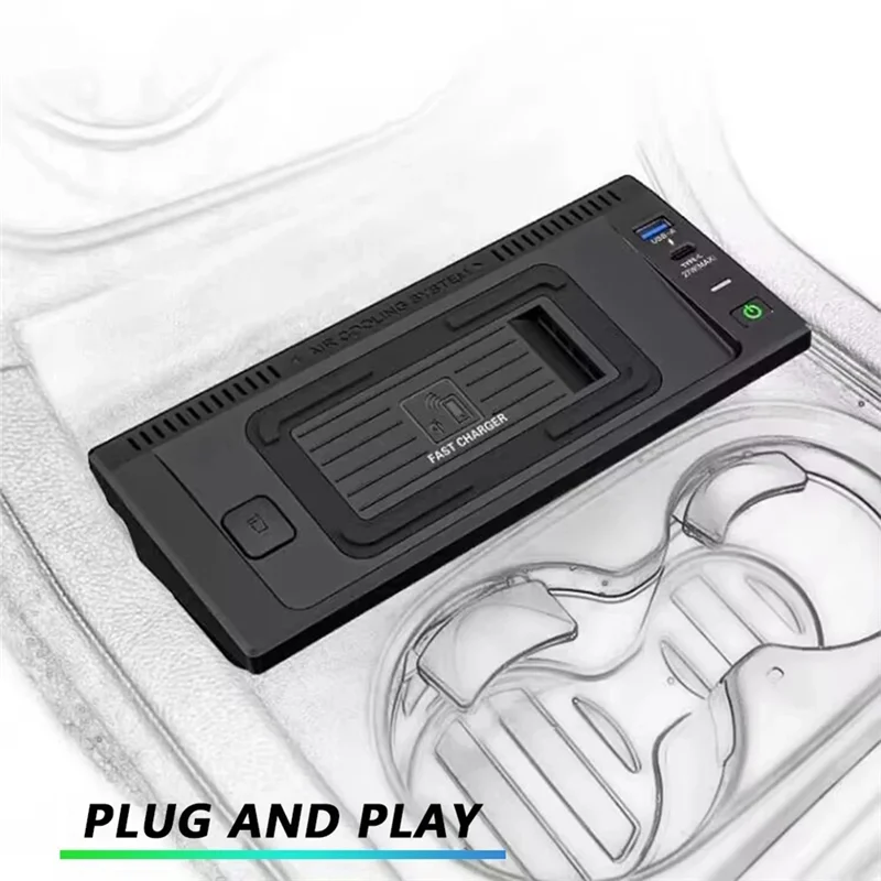 FULL-Car QI Wireless Charger Fast Phone Charger For Mercedes Benz GL ML GLS GLE W166 C292 X166 2013-2019
FULL-Car QI Wireless Charger Fast Phone Charger For Mercedes Benz GL ML GLS GLE W166 C292 X166 2013-2019