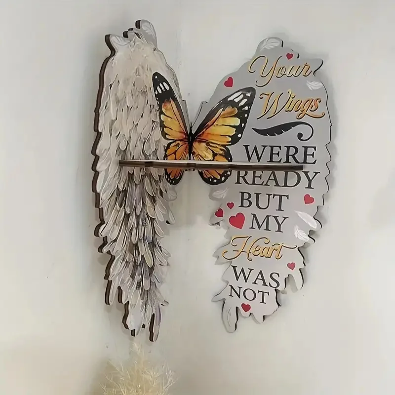 1Pc Creative Wooden Colored Angel Wing Right Angled Rack Space Saving Floating Sundries Holder Living Room Shelf Display Rack
1Pc Creative Wooden Colored Angel Wing Right Angled Rack Space Saving Floating Sundries Holder Living Room Shelf Display Rack