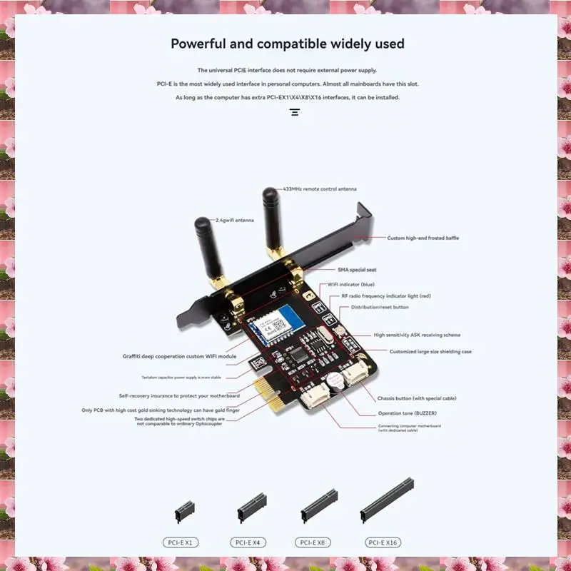 Картка Tuya PCIE 2025, карта переключателя сброса мощности компьютера, RF пульт дистанционного управления, беспроводное управление для Google Home/Amazon Echo, компьютер карты Tuya PCIE
Картка Tuya PCIE 2025, карта переключателя сброса мощности компьютера, RF пульт дистанционного управления, беспроводное управление для Google Home/Amazon Echo, компьютер карты Tuya PCIE
