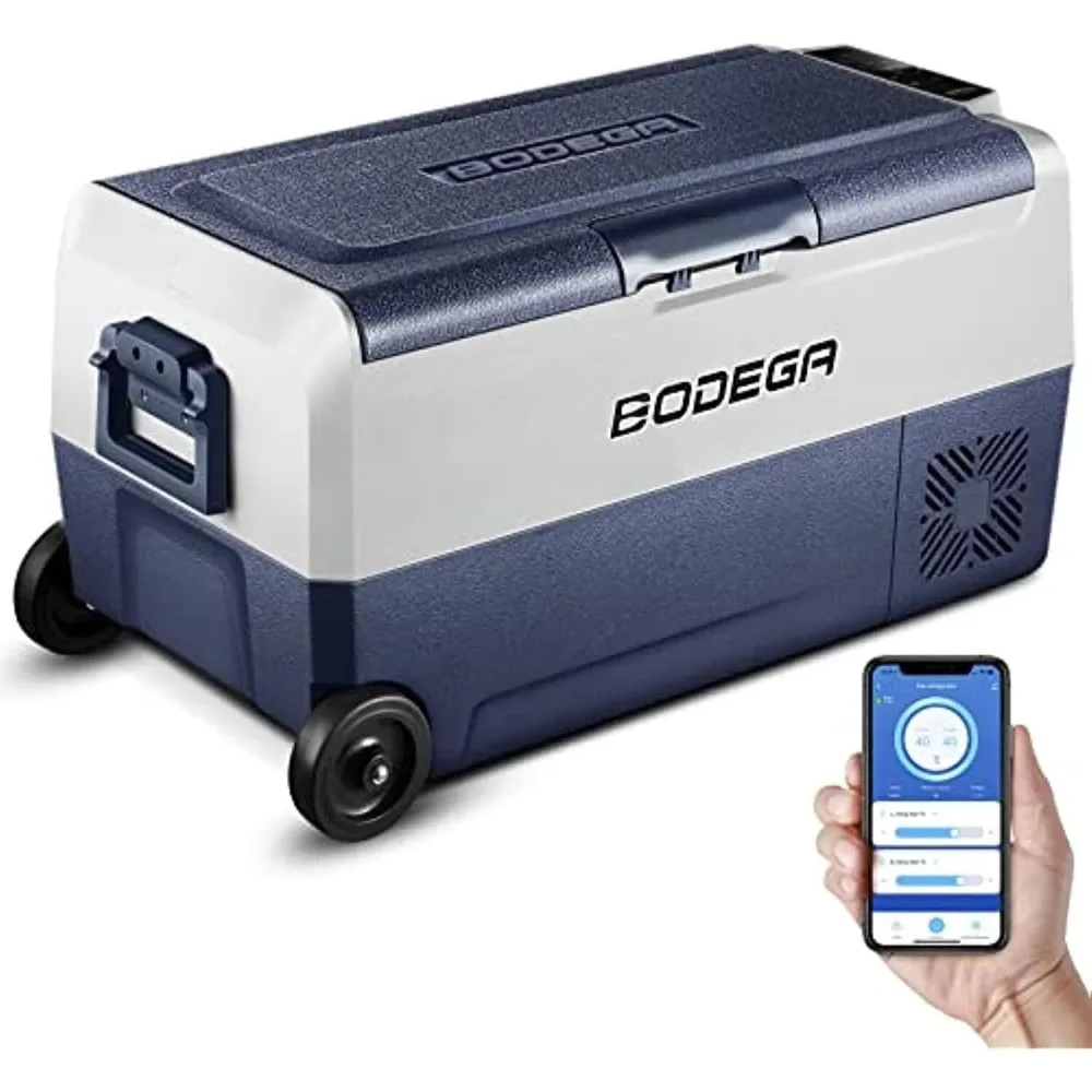 Portable Freezer Fridge,Car Fridge Dual Zone WIFI APP Control,(36L)-4℉-68℉,12/24V DC and 100-240V AC,Outdoor,RV,Travel,Camping
Portable Freezer Fridge,Car Fridge Dual Zone WIFI APP Control,(36L)-4℉-68℉,12/24V DC and 100-240V AC,Outdoor,RV,Travel,Camping