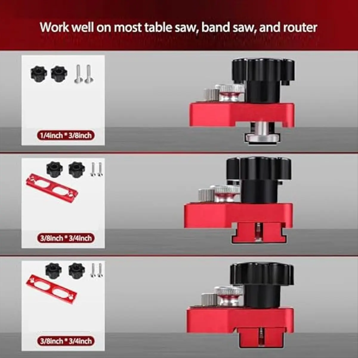 COFA Thin Rip Jig Safety Roller Bearing Table Saw Jig Guide for Repetitive Narrow Strip Cuts,Works with Table Saw, Band Saw
COFA Thin Rip Jig Safety Roller Bearing Table Saw Jig Guide for Repetitive Narrow Strip Cuts,Works with Table Saw, Band Saw