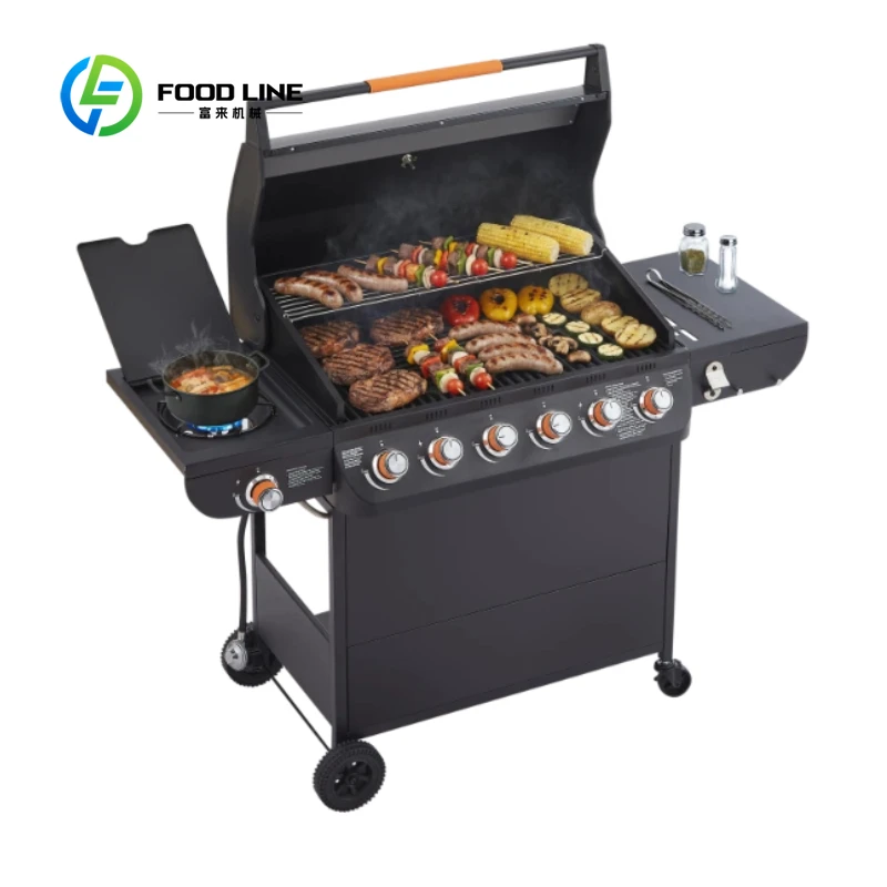 Customized size Overseas burner grill with side grill, stainless steel grill
Customized size Overseas burner grill with side grill, stainless steel grill