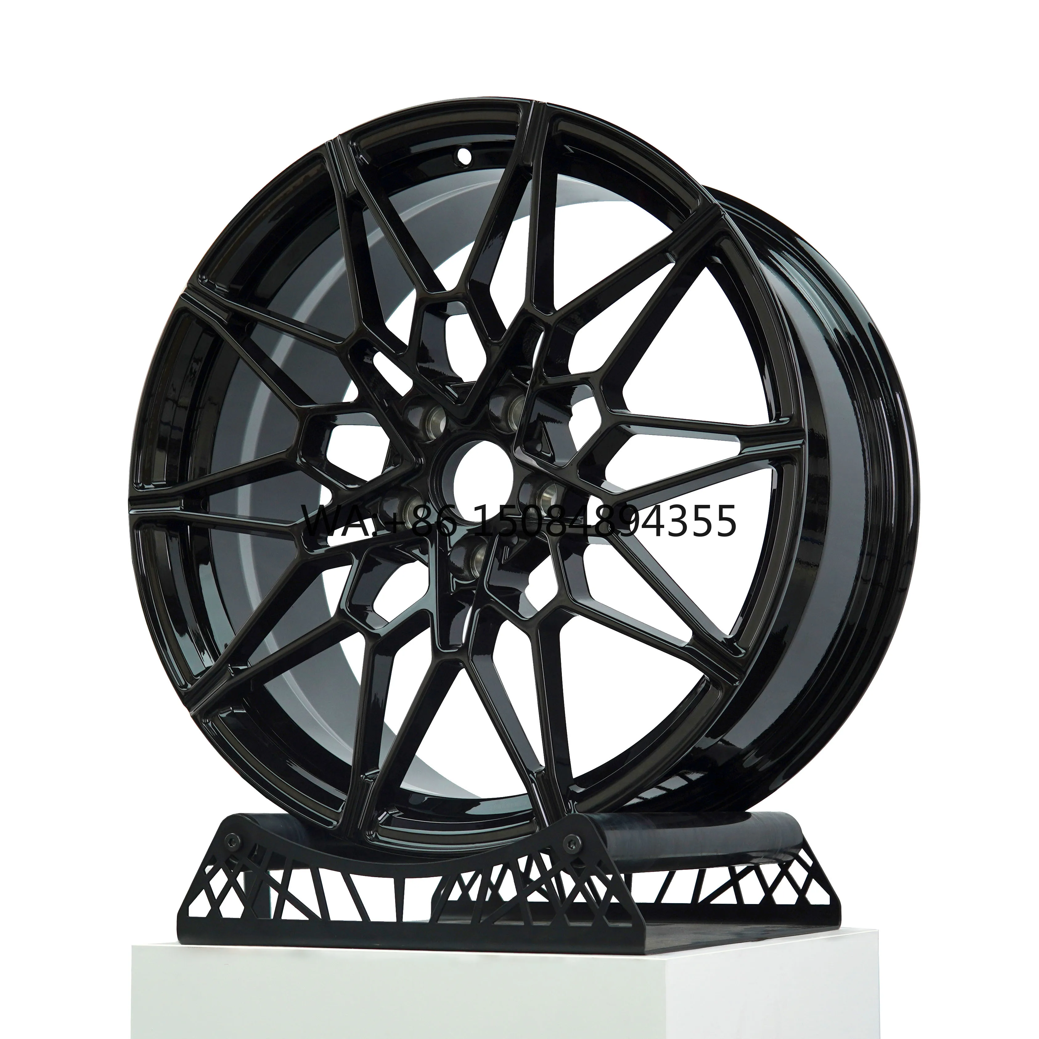 Custom Forged Aluminum Alloy Wheels T6061 Black Car Rims fit for BMW M3 M4 M4 G20 G30 G28 G80 5x112 5x114.3 5x120
Custom Forged Aluminum Alloy Wheels T6061 Black Car Rims fit for BMW M3 M4 M4 G20 G30 G28 G80 5x112 5x114.3 5x120