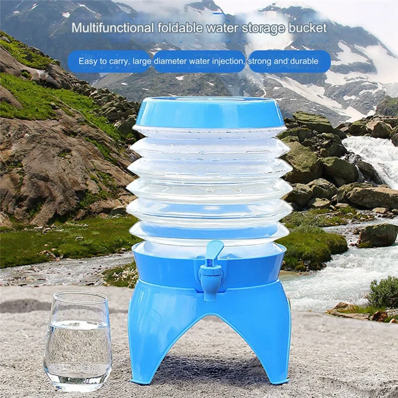 PZHI-Outdoor Foldable Water Container Camping Folding Water Bucket Fishing Travel Beer Juice Drinking Storage Tap Bucket
PZHI-Outdoor Foldable Water Container Camping Folding Water Bucket Fishing Travel Beer Juice Drinking Storage Tap Bucket