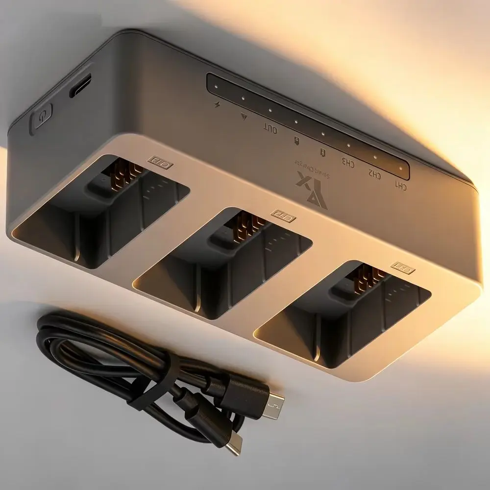 Charging Hub for for DJI Avata 360 Battery Charger Drone Accessories
Charging Hub for for DJI Avata 360 Battery Charger Drone Accessories