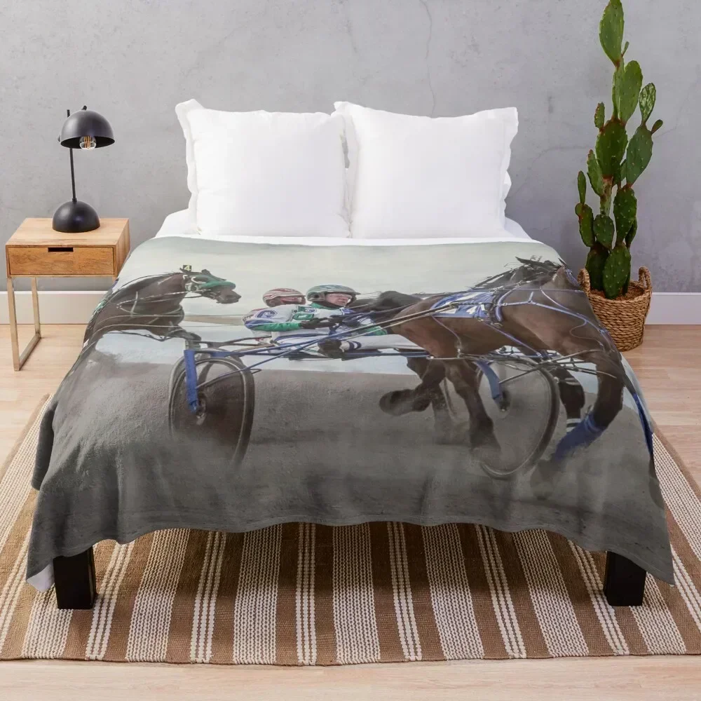 Trotting races Throw Blanket Summer Cool Breathable Blanket for Sleeping
Trotting races Throw Blanket Summer Cool Breathable Blanket for Sleeping